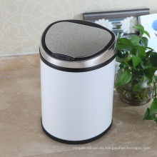 Blanco de estilo Creative Aotomatic bin de basura de sensor para el hogar (D-12LD)